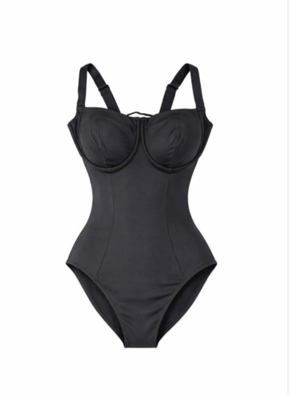 TA3 Lifty Sculpting One Piece Swimsuit Underwire Support F/G XL Reg/Long - Picture 5 of 13